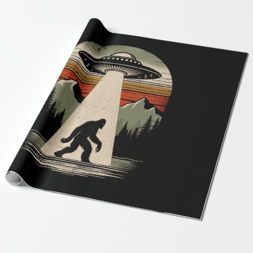 Sasquatch Swagger Elevate Your Look with Bigfoot_I Wrapping Paper