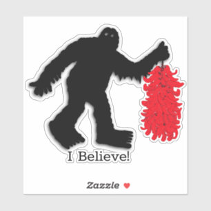 Sasquatch - Talking Canyons, New Mexico Sticker