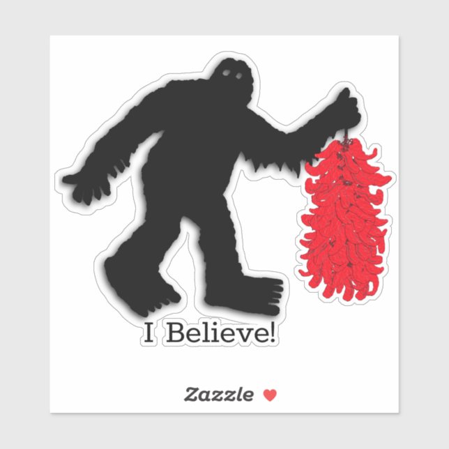 Sasquatch - Talking Canyons, New Mexico Sticker (Sheet)