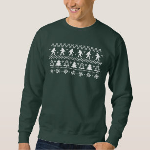 sasquatch ugly christmas sweater gifts on zazzle sasquatch christmas sweater