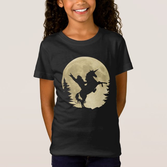 Sasquatch Unicorn T-Shirt (Front)