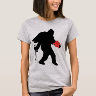 Sasquatch Valentine's Day T-Shirt