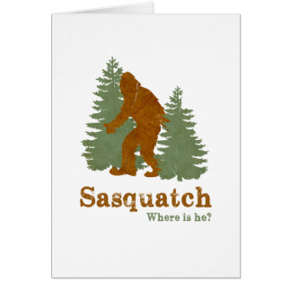 Sasquatch Cards | Zazzle