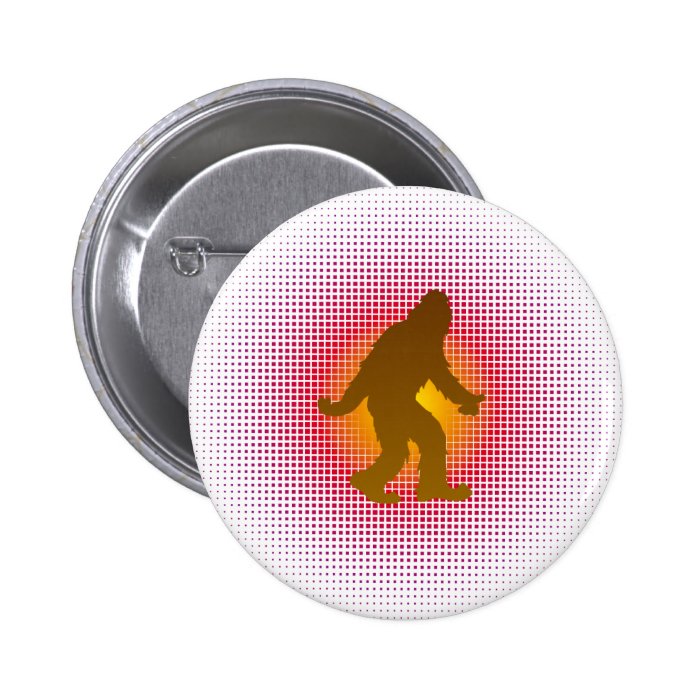 Sasquatch Whoopass Raster Vector Sprite Pow Pinback Button