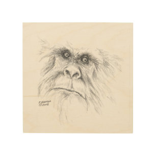Sasquatch Wood Wall Art