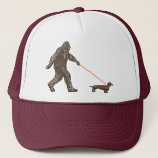 Sasquatch's Best Friend Trucker Hat