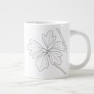 Sassafras albidum  giant coffee mug