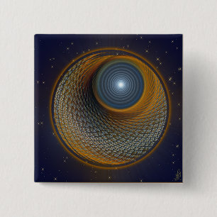 Sassafras Beaver Moon Button