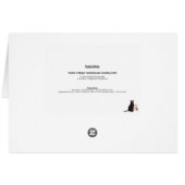 Sassafras Kaleidoscope Greeting Card (Back Horizontal)