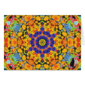 Sassafras Kaleidoscope Greeting Card (Front Horizontal)