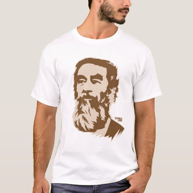 Sassam Hussein portrait T-Shirt (Front)