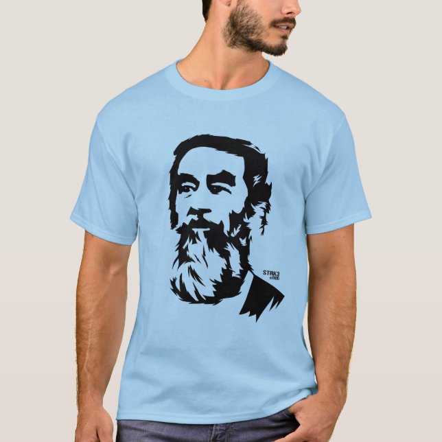 Sassam Hussein portrait T-Shirt (Front)