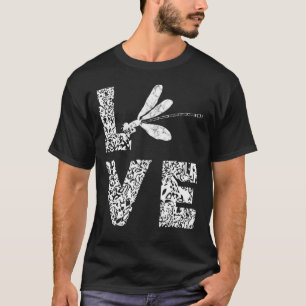 Sassenach Dragonflies Insects Love Bugs Entomology T-Shirt