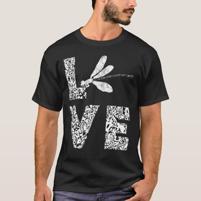 Sassenach Dragonflies Insects Love Bugs Entomology T-Shirt (Front)