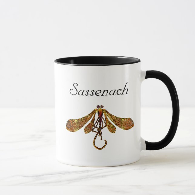 Sassenach Dragonfly Mug (Right)