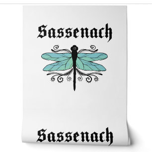 Sassenach Dragonfly Outlander Amber Blue Sweatshir Wallpaper