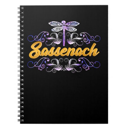 Sassenach Outlander Blue Dragonfly Notebook