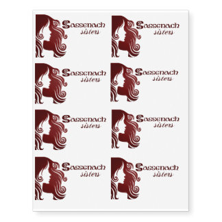 Sassenach Sisters Temporary Tattoos