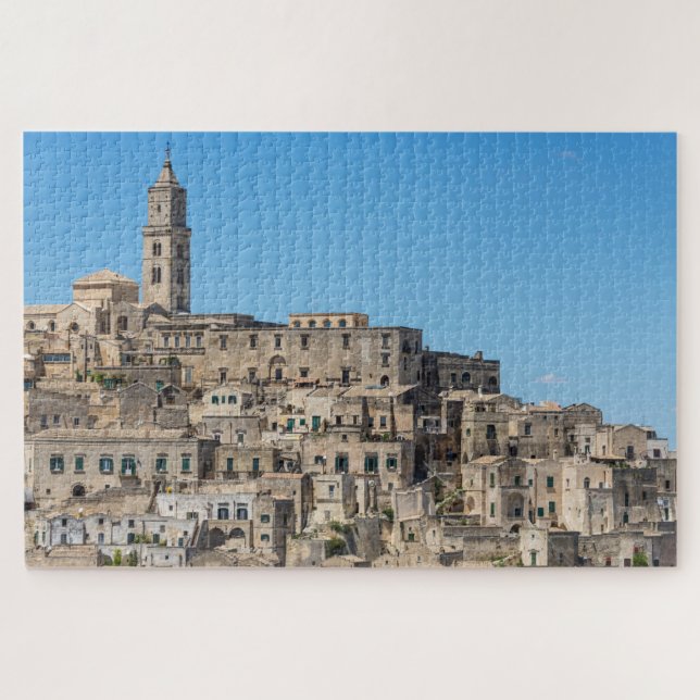 Sassi di Matera city in Italy Jigsaw Puzzle (Horizontal)