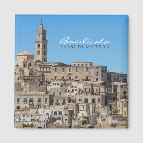 Sassi di Matera city in Italy Magnet