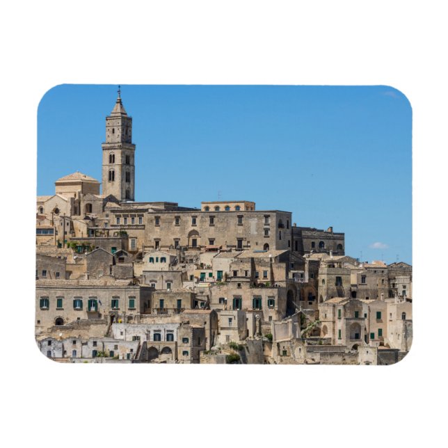 Sassi di Matera city in Italy Magnet (Horizontal)