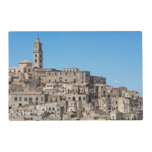 Sassi di Matera city in Italy Placemat