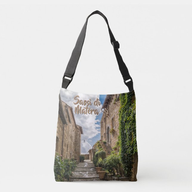 Sassi di Matera Italy Ivy Steps Crossbody Bag (Front)