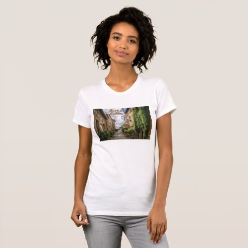 Sassi di Matera Italy Ivy Steps T_Shirt