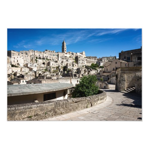 Sassi di Matera old city Photo Print