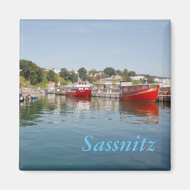 Sassnitz on Rügen Magnet (Front)