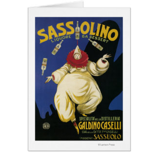 Sassolino Liquore da Dessert Promotional Cards
