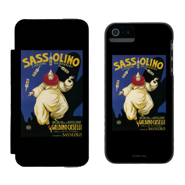Sassolino Liquore da Dessert Promotional Incipio iPhone Wallet Case (Side by Side)