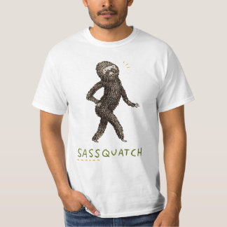 " Sassquatch - Sassy Bigfoot" T-Shirt