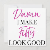 Sassy 50th Birthday (Front)