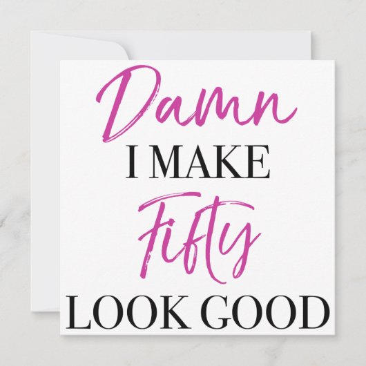 Sassy 50th Birthday (Front)