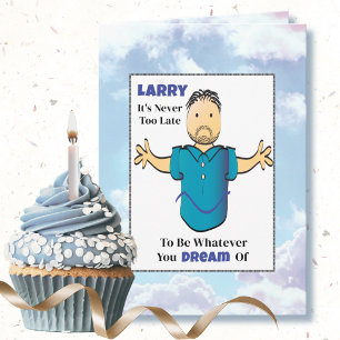 Sassy 50th Birthday Male Cartoon Humorous Card