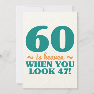Sassy 60th Birthday Card