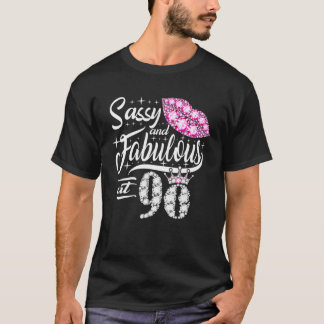 Sassy And Fabulous At 90 Years Old 90Th Birthday C T-Shirt