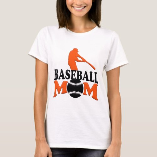 Sassy Baseball Mom T_Shirt