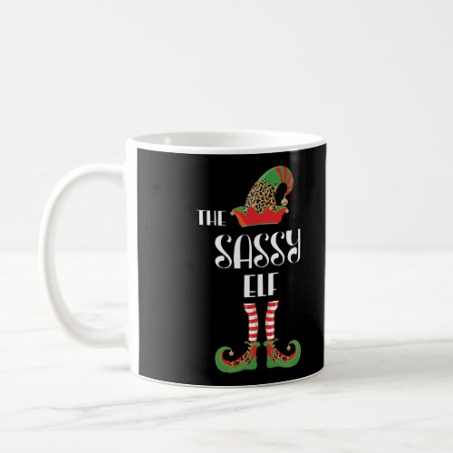 Sassy Black Elf Family Matching Funny Gift Pajama Coffee Mug