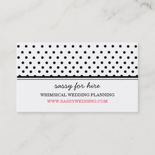 Customizable Sassy Business Cards