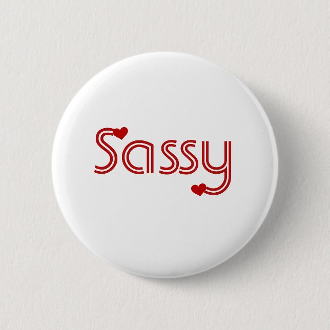 Sassy Button (Front)