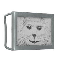 Sassy Cat Belt Buckle