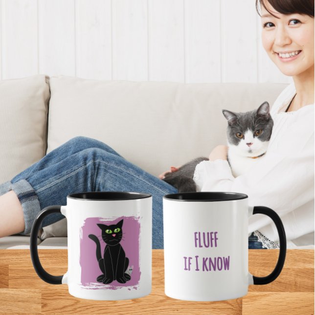 Sassy Cat Meme Design | Sarcastic Cat Humor Mug (Creator Uploaded)