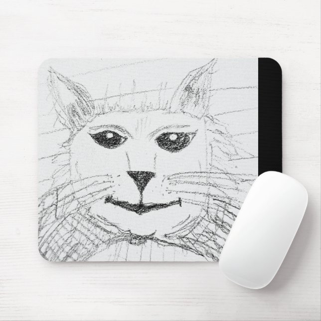 Sassy Cat Mousepad (With Mouse)