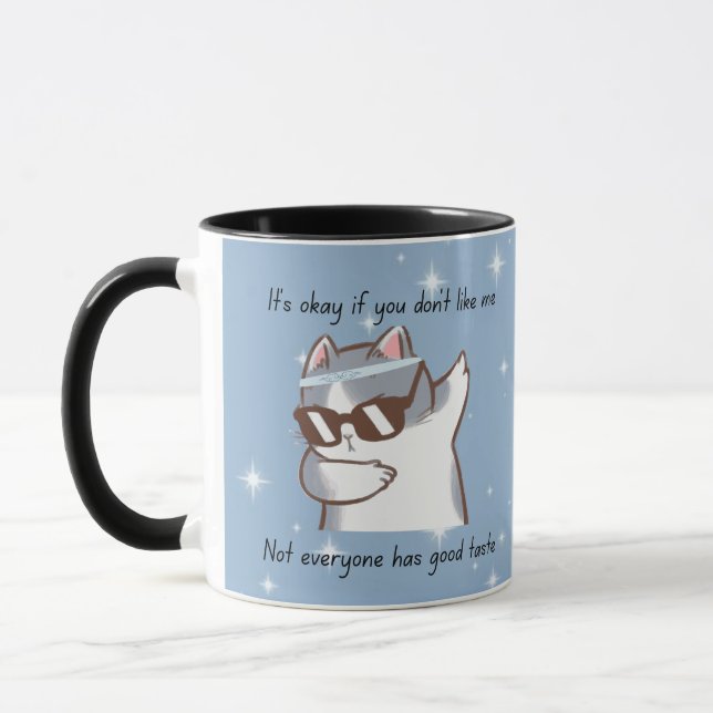 Sassy Cat Mug  (Left)