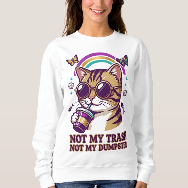 Sassy Cat Sweatshirt (Front)