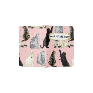SASSY CATS PASSPORT HOLDER