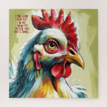 Sassy Chicken Attitude Puzzle