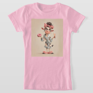 Sassy Cow in Spa Mode T-Shirt